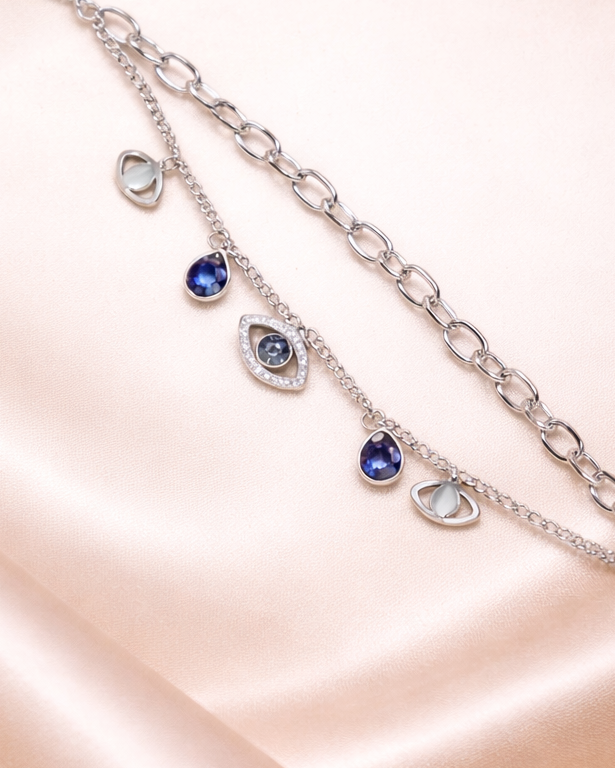 Silver Charm Bracelet